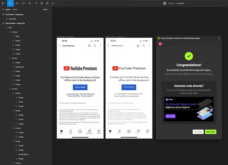 图片[4]-如何通过3个简单步骤使用Codia AI将屏幕截图转换为可编辑的Figma设计-哈德森博客