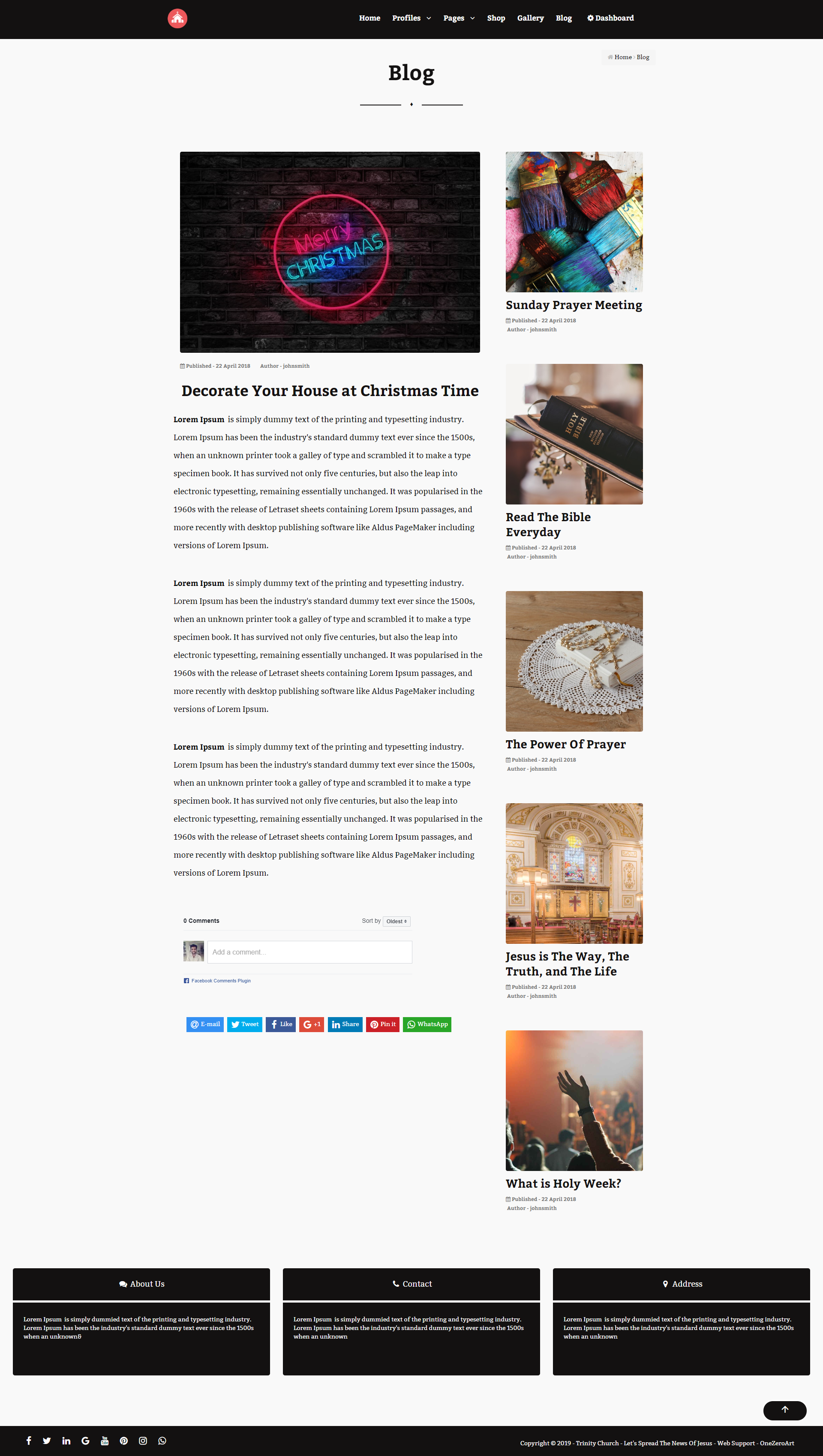 图片[3]-圣经V3.3 - 教会管理系统，包括商店、捐赠、布道、博客、活动、角色、出勤等-哈德森博客