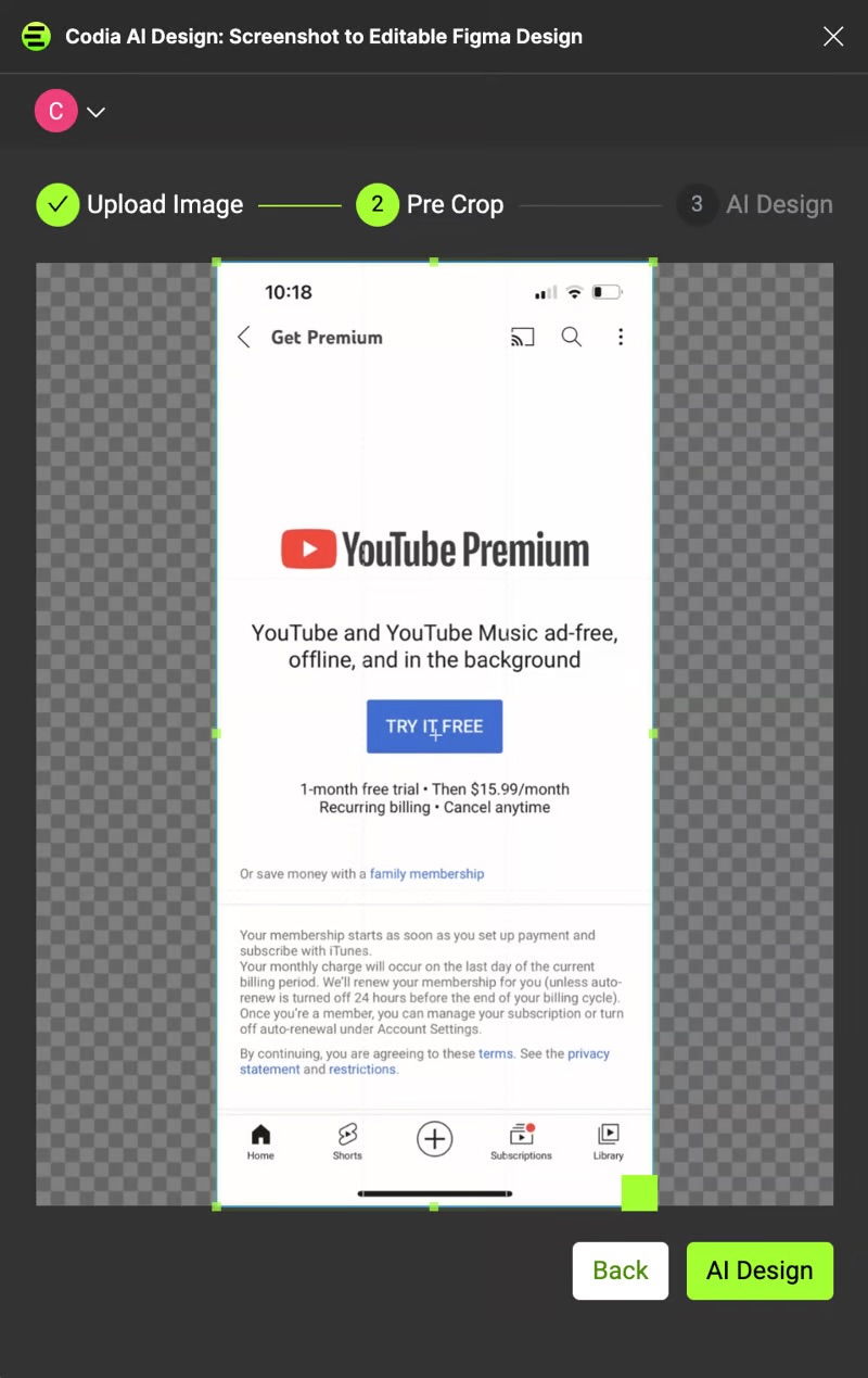 图片[3]-如何通过3个简单步骤使用Codia AI将屏幕截图转换为可编辑的Figma设计-哈德森博客