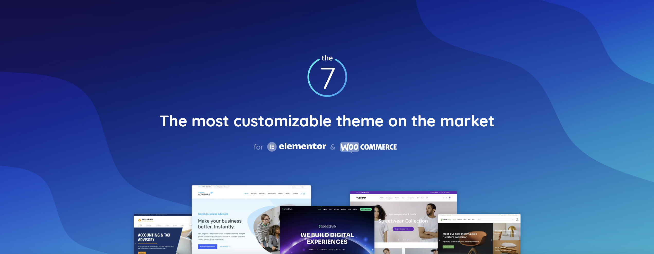 The7 v.11.11.3 — WordPress 网站和电子商务构建器-哈德森博客