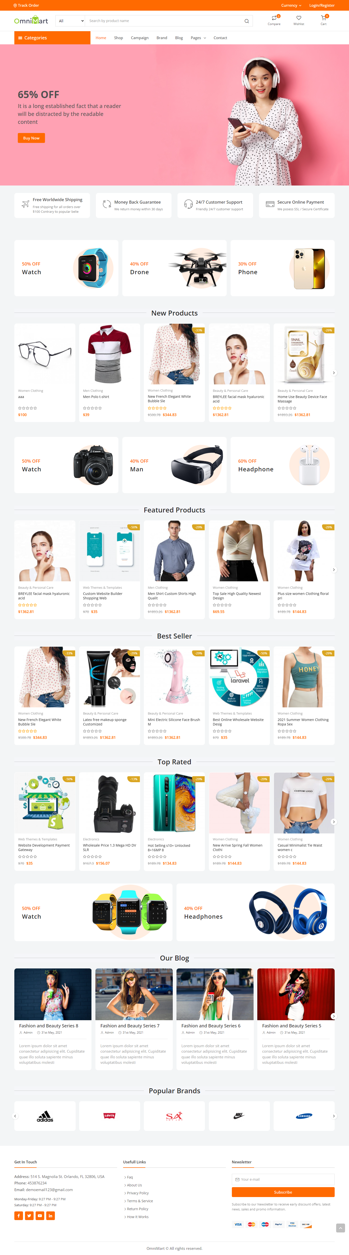 图片[2]-OmniMart v5.0 – 电子商务CMS | Laravel 电子商务脚本-哈德森博客
