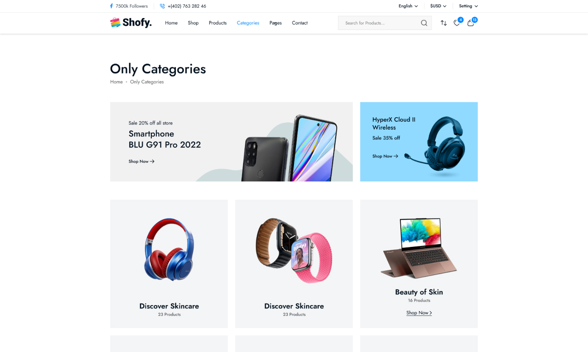 图片[1]-Shofy v1.0.10 – 在线B2B电子商务和多供应商市场 Laravel 平台-哈德森博客