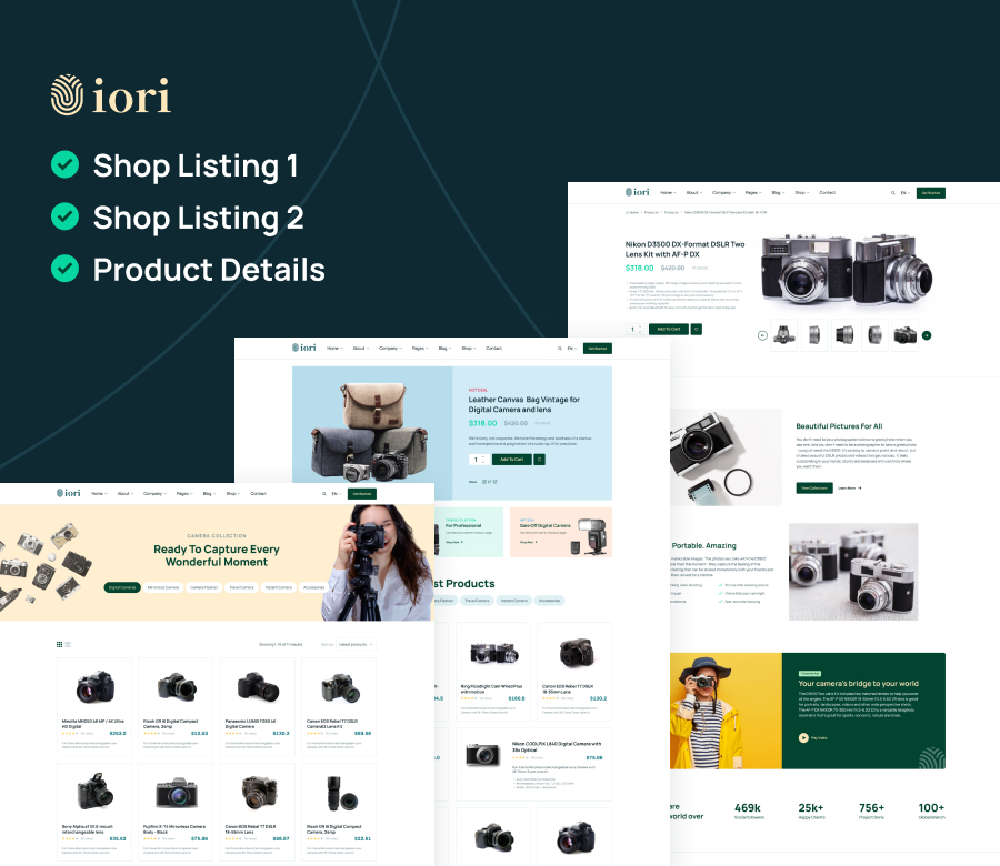 图片[1]-Iori v1.6.9- 为企业提供跨境电商产品和在线购物车的电子商务系统-哈德森博客