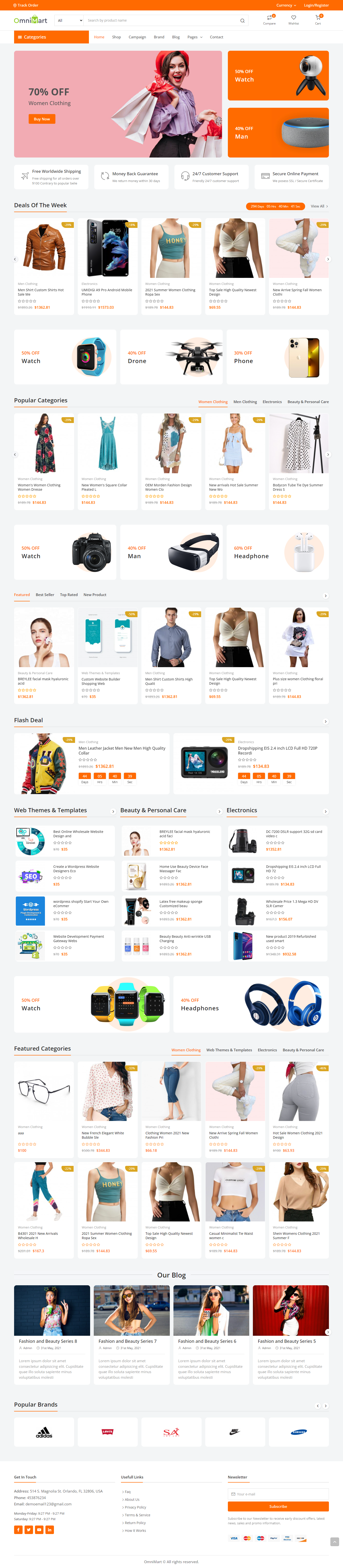图片[3]-OmniMart v5.0 – 电子商务CMS | Laravel 电子商务脚本-哈德森博客
