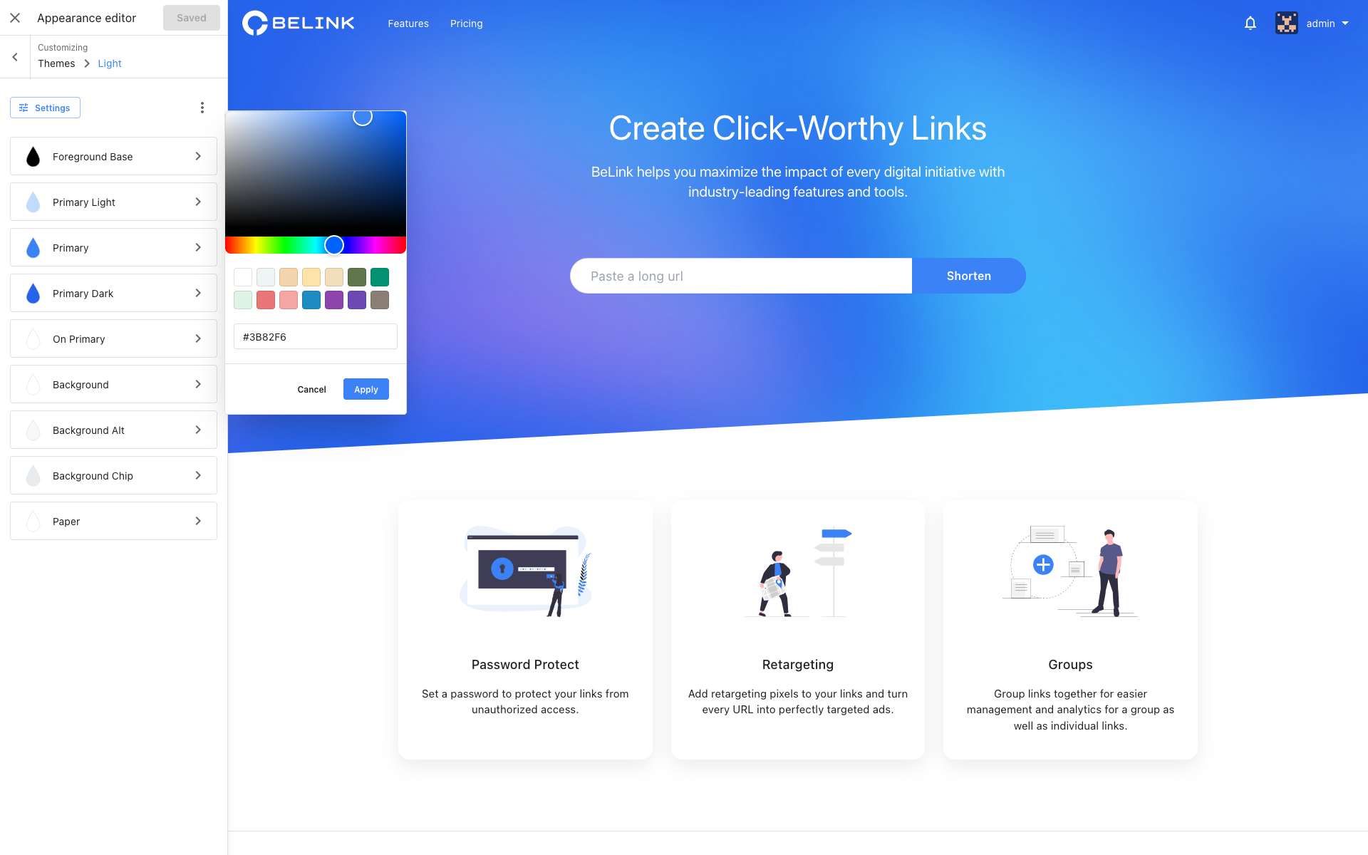 图片[4]-BeLink - 支持生成多种URL 缩短网址PHP源码-哈德森博客